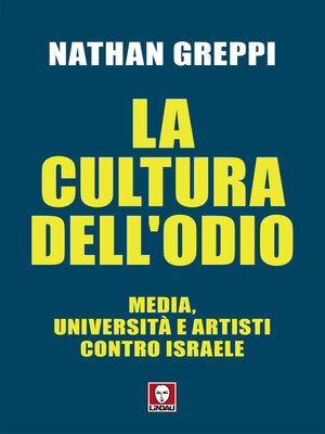 cover image of La cultura dell'odio
